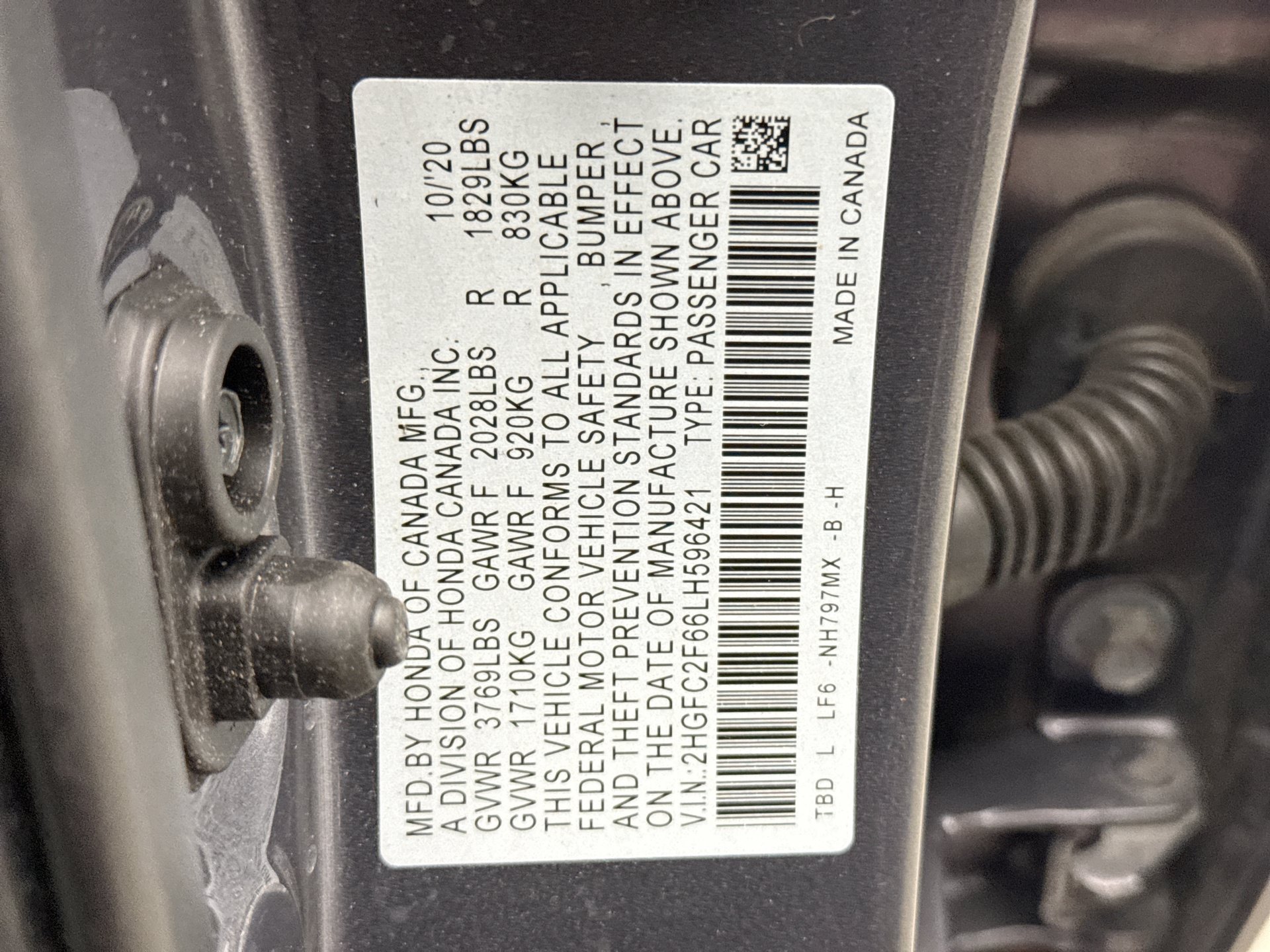 Used 2020 Honda Civic LX image 19