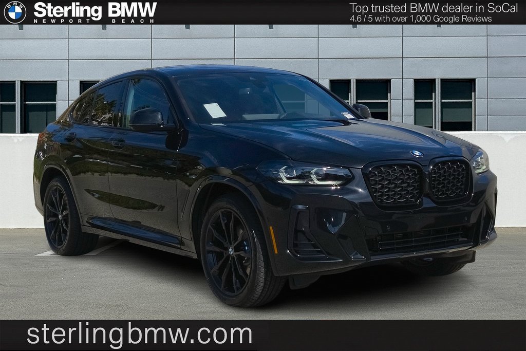 New 2025 BMW X4 xDrive30i w/ Premium Package