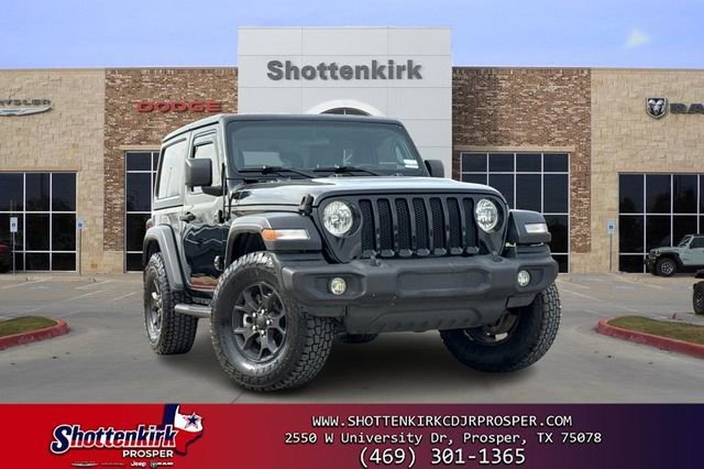 Certified 2020 Jeep Wrangler Sport image 1
