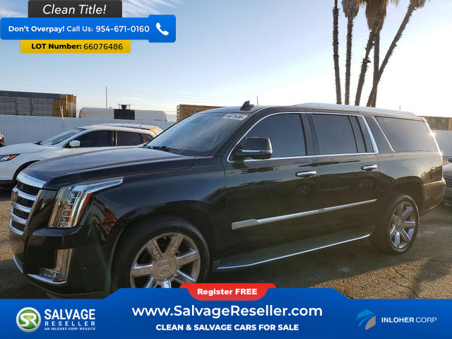 Used 2020 Cadillac Escalade ESV Luxury AWD/4WD image 1