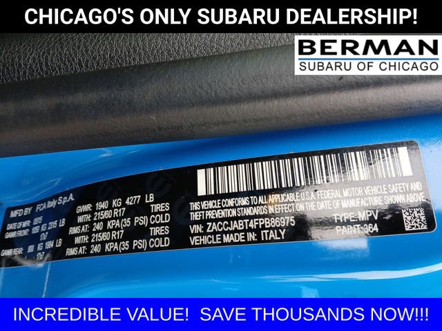 Used 2015 Jeep Renegade Latitude w/ Popular Equipment Group image 19