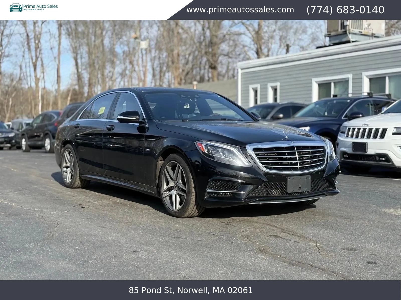 Used 2015 Mercedes-Benz S 550 4MATIC Sedan