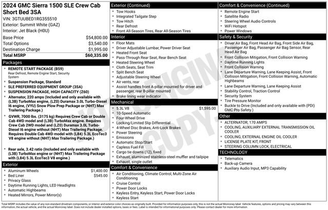 Used 2024 GMC Sierra 1500 SLE AWD/4WD image 22