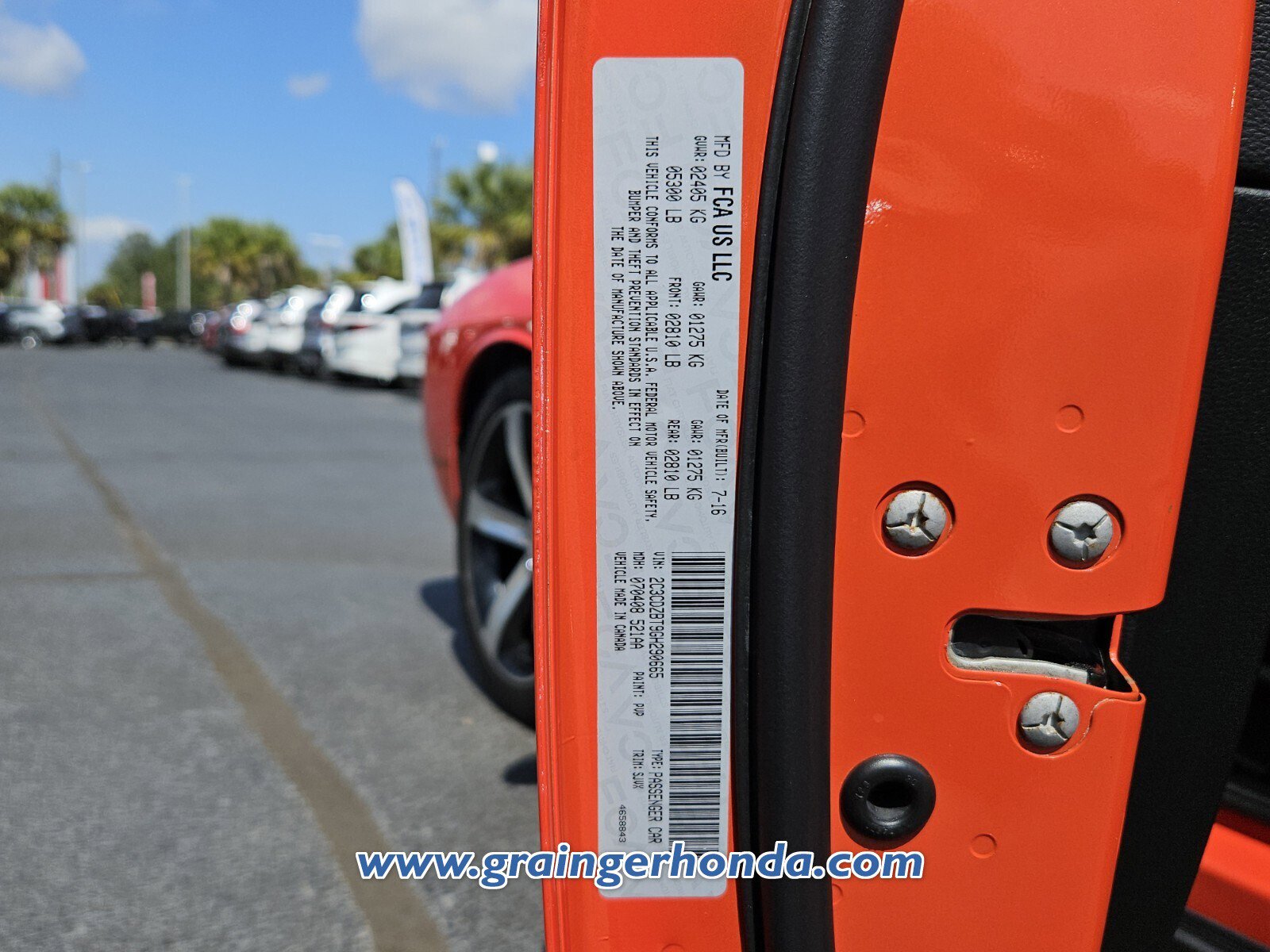 Used 2016 Dodge Challenger R/T Plus image 13