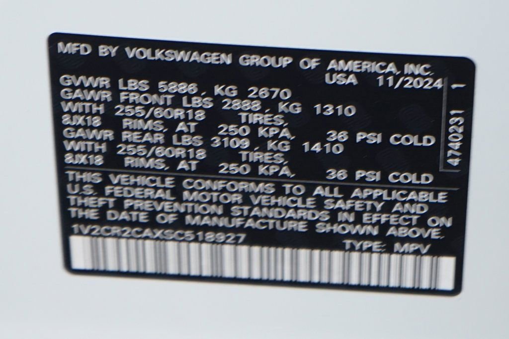 Used 2025 Volkswagen Atlas Peak Edition SE image 55