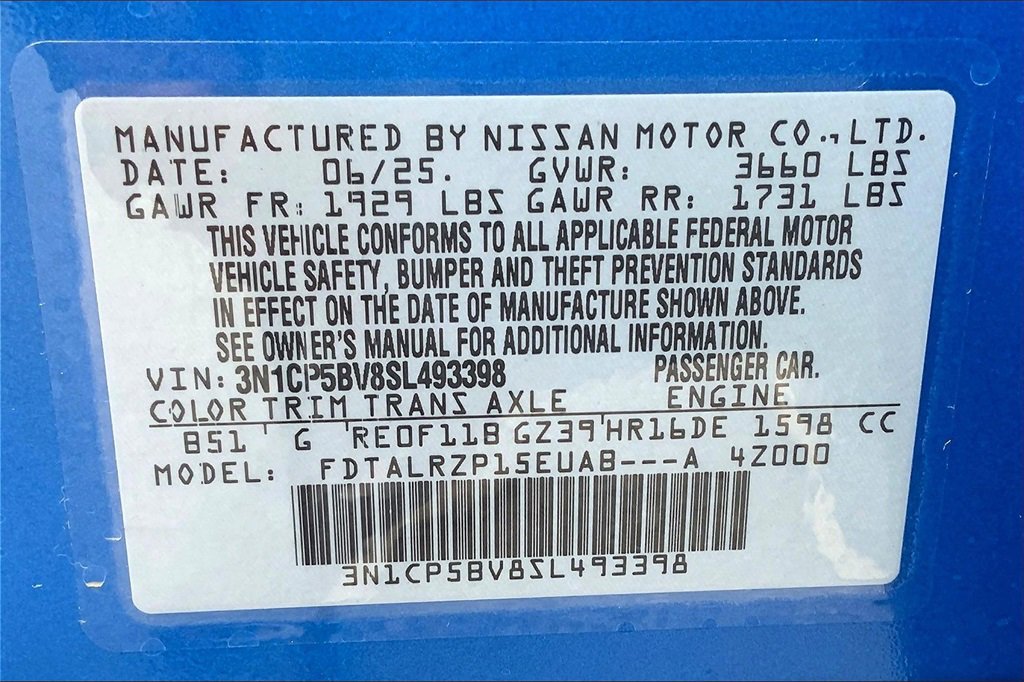 New 2025 Nissan Kicks Play S image 13