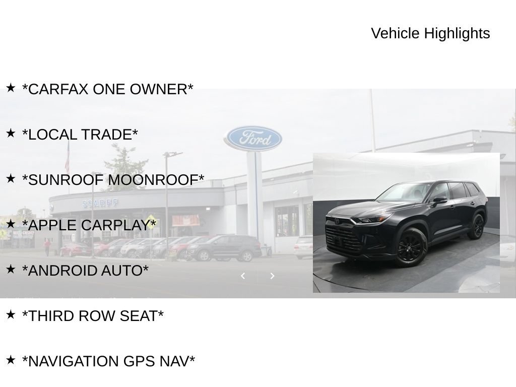 Used 2024 Toyota Grand Highlander AWD image 9