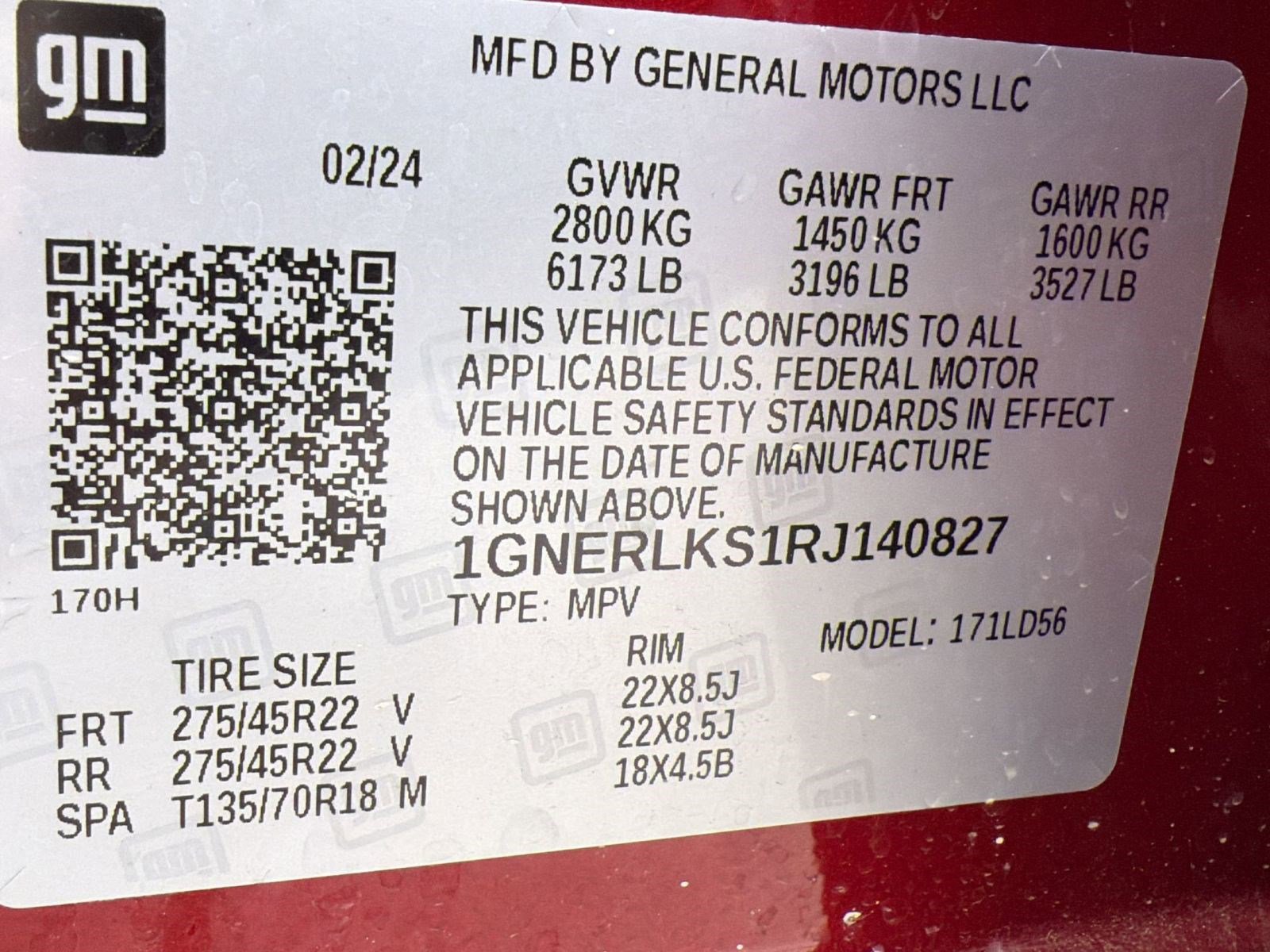 Certified 2024 Chevrolet Traverse RS image 19