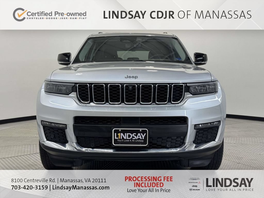 Certified 2023 Jeep Grand Cherokee L Limited w/ Luxury Tech Group II AWD/4WD image 3