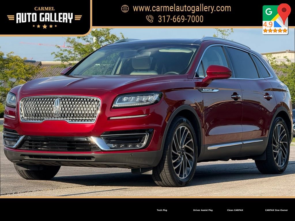 Used 2019 Lincoln Nautilus Reserve