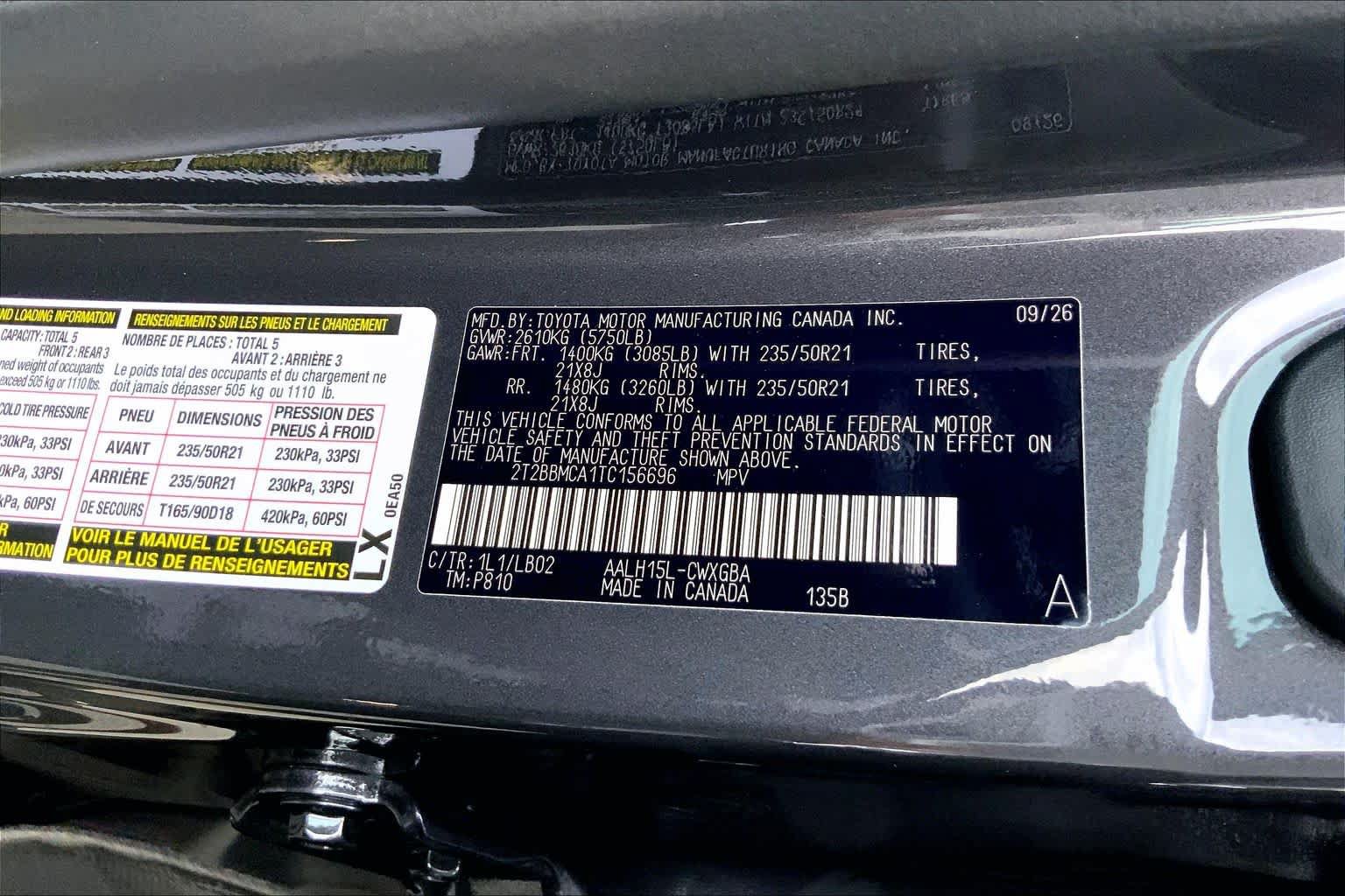 New 2026 Lexus RX 350 w/ Convenience Package AWD/4WD image 22