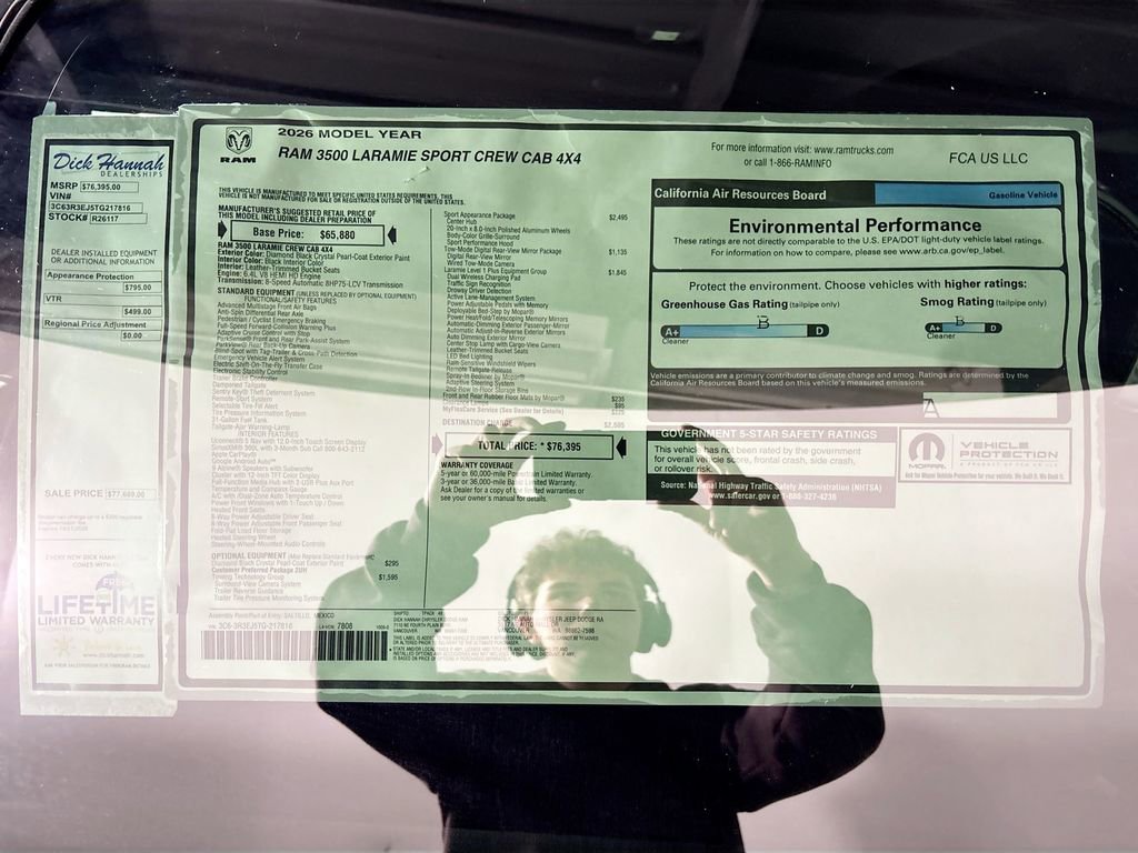 New 2026 RAM 3500 Laramie w/ Sport Appearance Package image 24