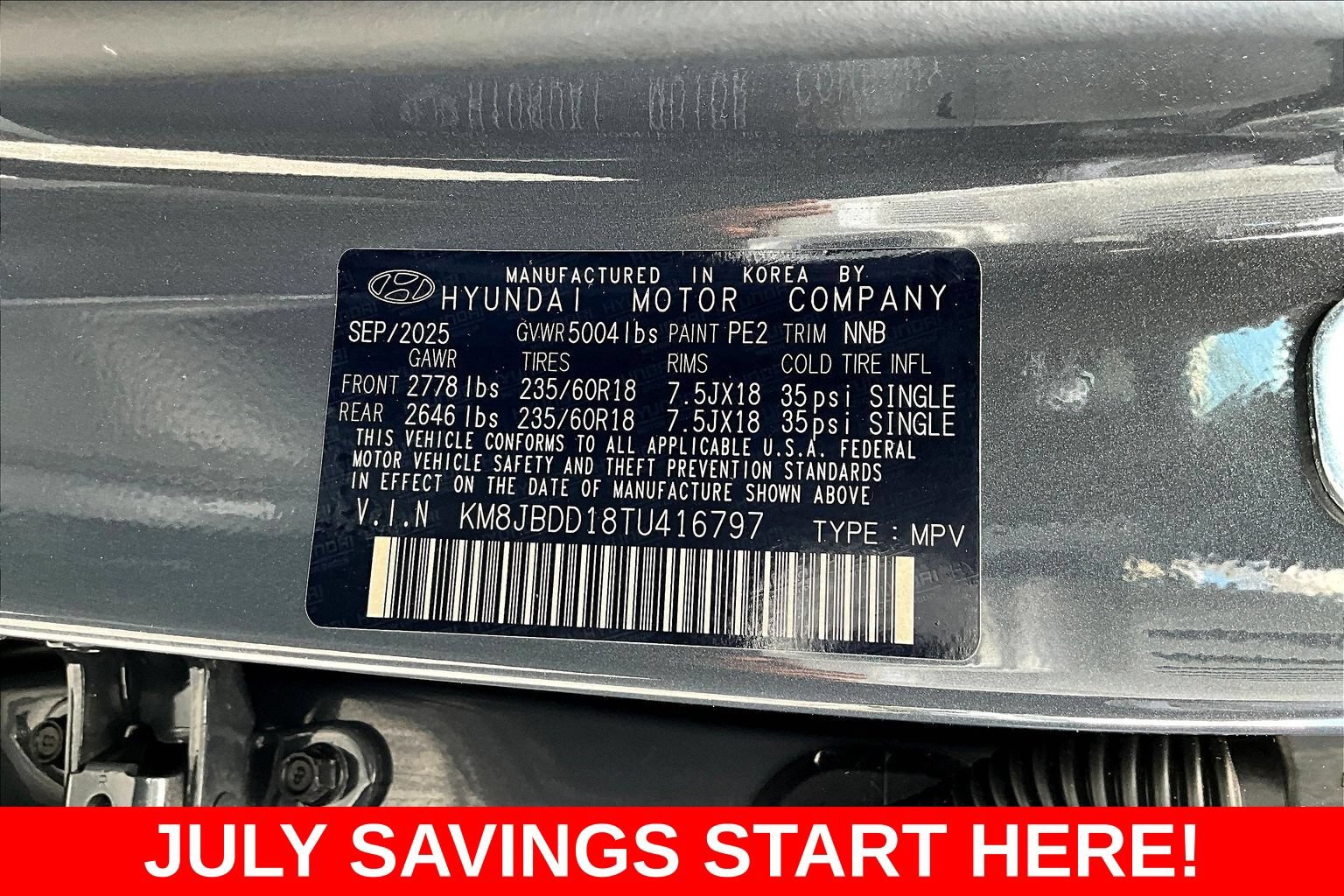 Used 2026 Hyundai Tucson SEL AWD/4WD image 25