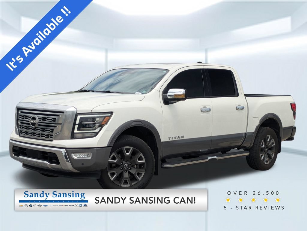 Used 2023 Nissan Titan Platinum Reserve w/ Moonroof Package AWD/4WD image 1
