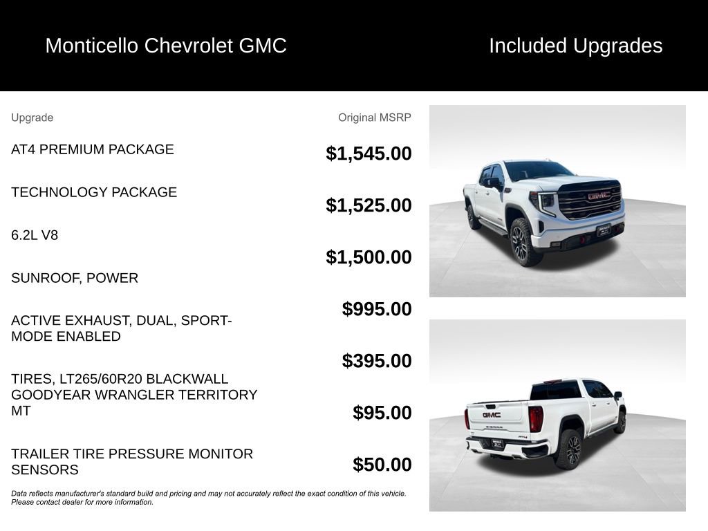 Used 2025 GMC Sierra 1500 AT4 w/ AT4 Premium Package image 5