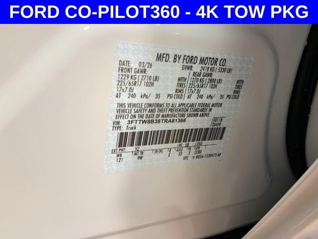 New 2026 Ford Maverick XL AWD/4WD image 20