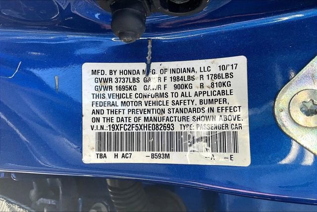 Used 2017 Honda Civic LX image 16