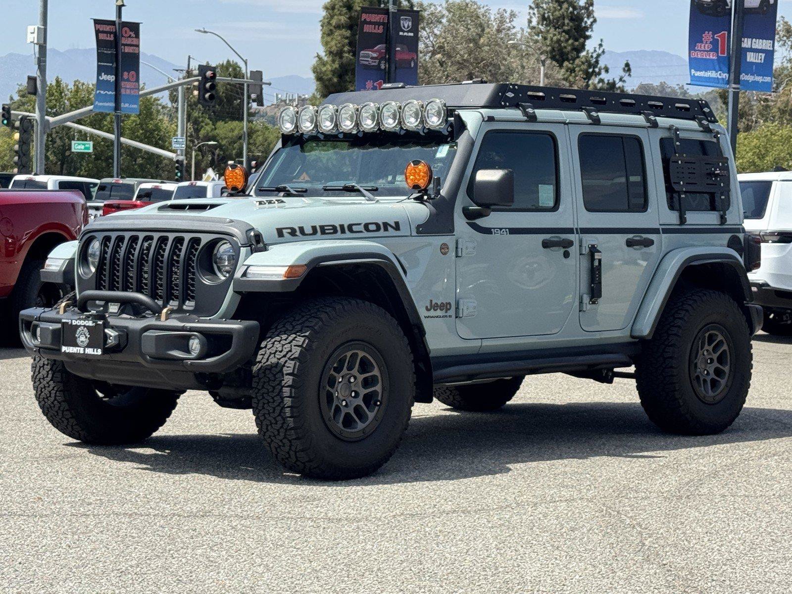 Certified 2023 Jeep Wrangler Unlimited Rubicon 392 w/ Xtreme Recon 35" Tire Package AWD/4WD image 3