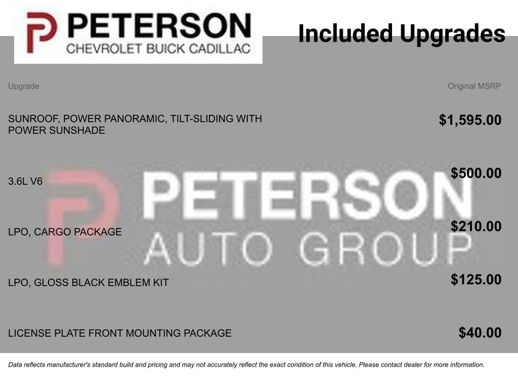 Certified 2022 Chevrolet Blazer LT w/ LPO, Cargo Package image 11