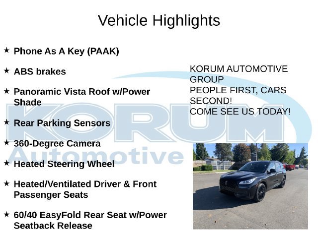 Certified 2023 Lincoln Corsair Reserve w/ Equipment Group 201A AWD/4WD image 12