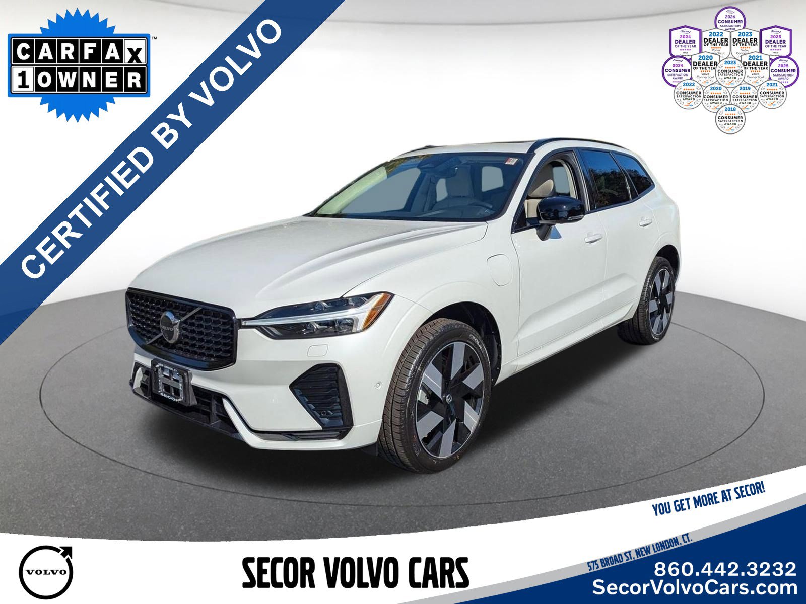 Certified 2024 Volvo XC60 T8 Plus w/ Protection Package Premier image 1