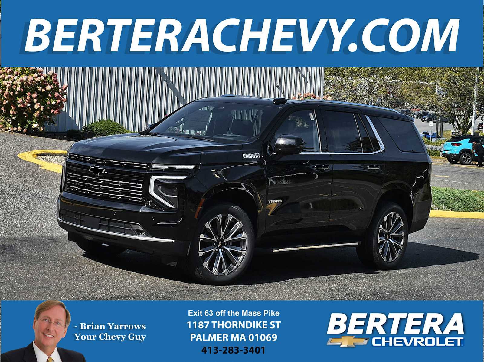 New 2025 Chevrolet Tahoe High Country w/ Sun And Tow Package