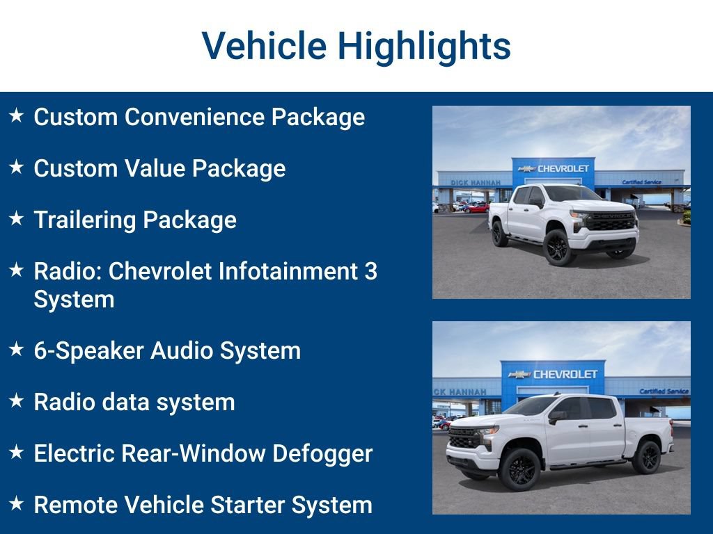 New 2026 Chevrolet Silverado 1500 Custom AWD/4WD image 3