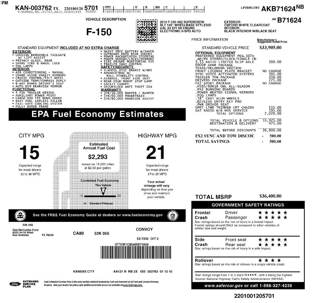 Used 2010 Ford F150 XLT RWD image 38