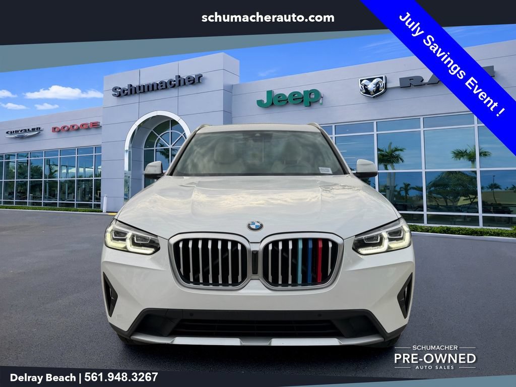 Used 2022 BMW X3 xDrive30i AWD/4WD image 2