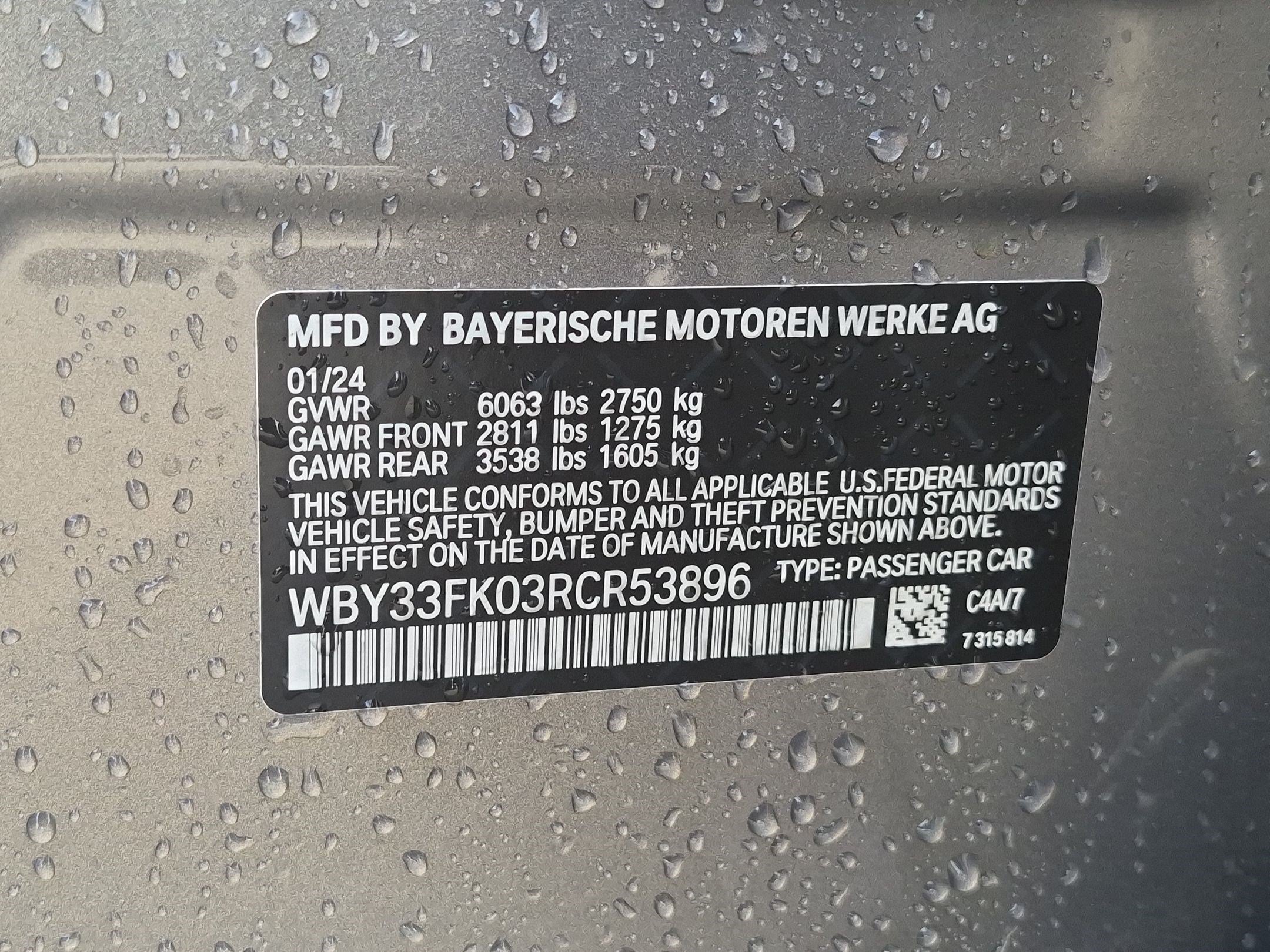 Used 2024 BMW i5 eDrive40i w/ M Sport Package RWD image 32