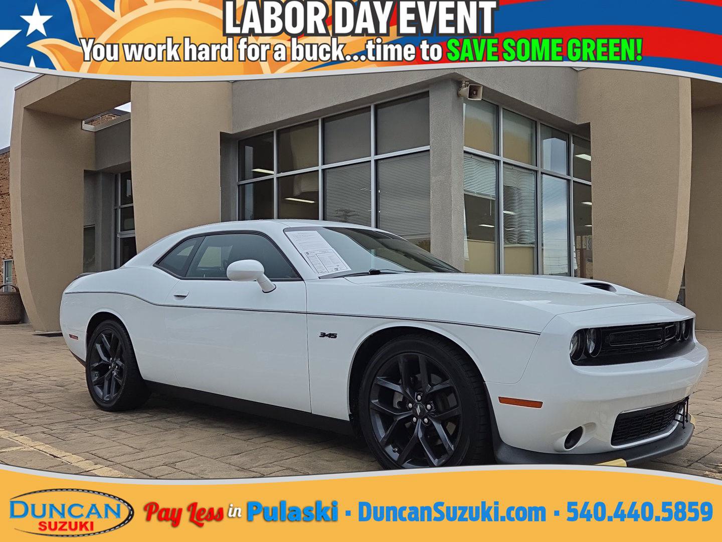 Used 2023 Dodge Challenger R/T w/ Blacktop Package