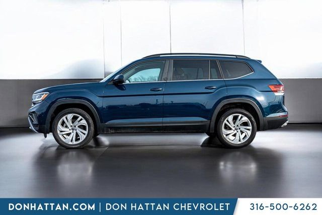 Used 2021 Volkswagen Atlas SE w/ Panoramic Sunroof Package video 2