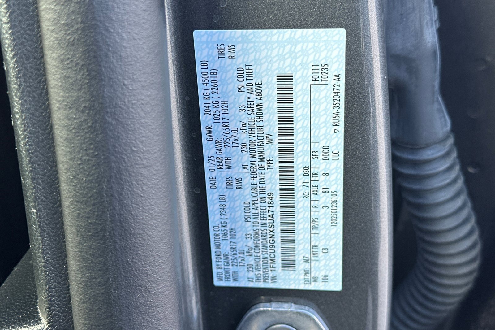 Used 2025 Ford Escape Active image 31