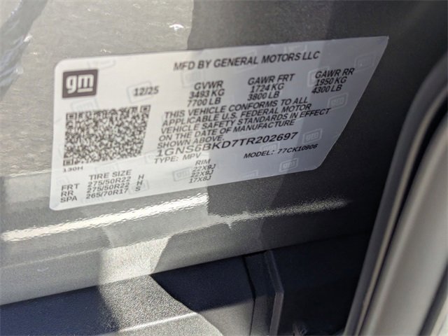 New 2026 Chevrolet Suburban LS w/ LPO, Dark Essentials Package image 41