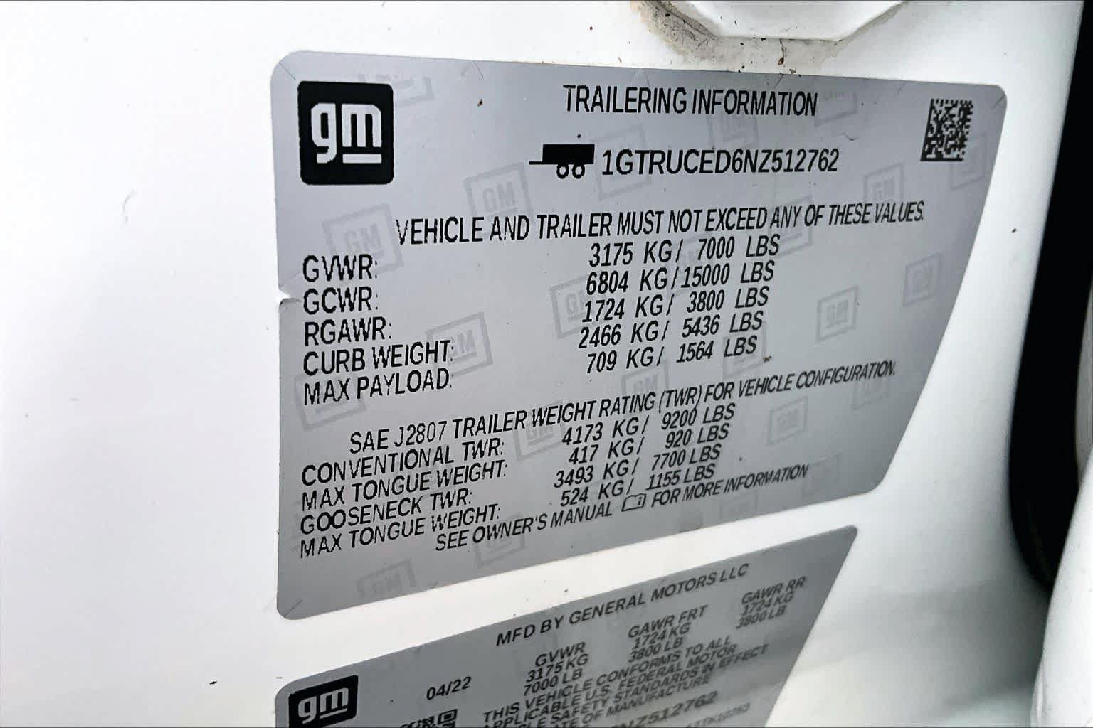Used 2022 GMC Sierra 1500 Elevation w/ Preferred Package AWD/4WD image 33