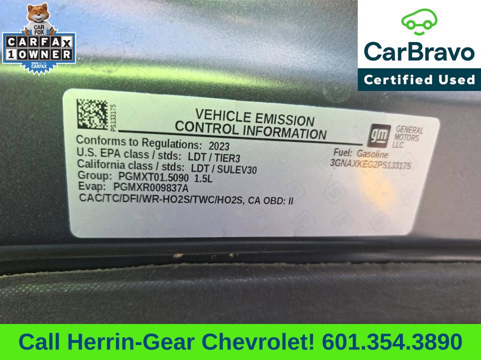 Certified 2023 Chevrolet Equinox LT FWD image 8