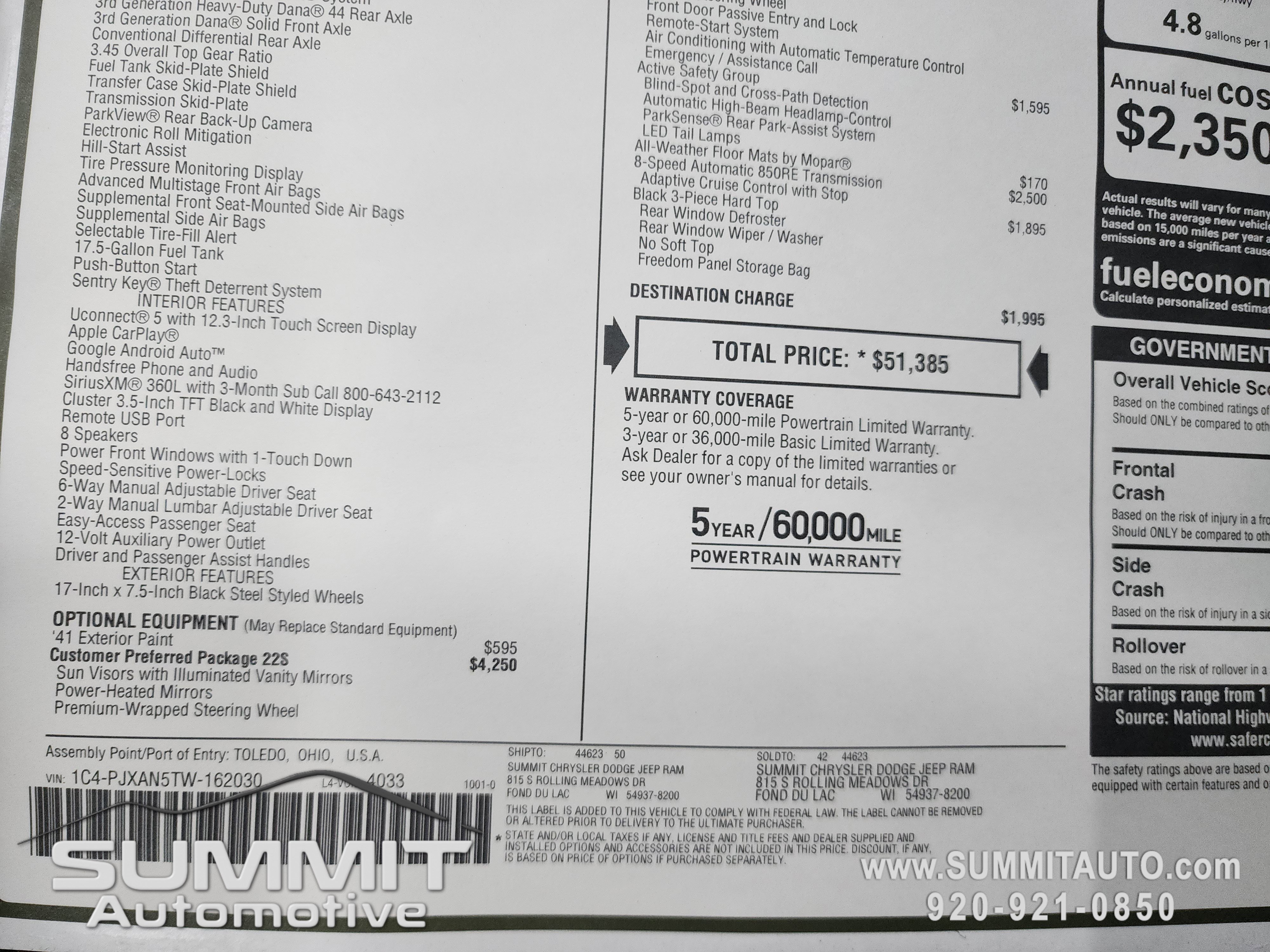 New 2026 Jeep Wrangler Sport S image 58