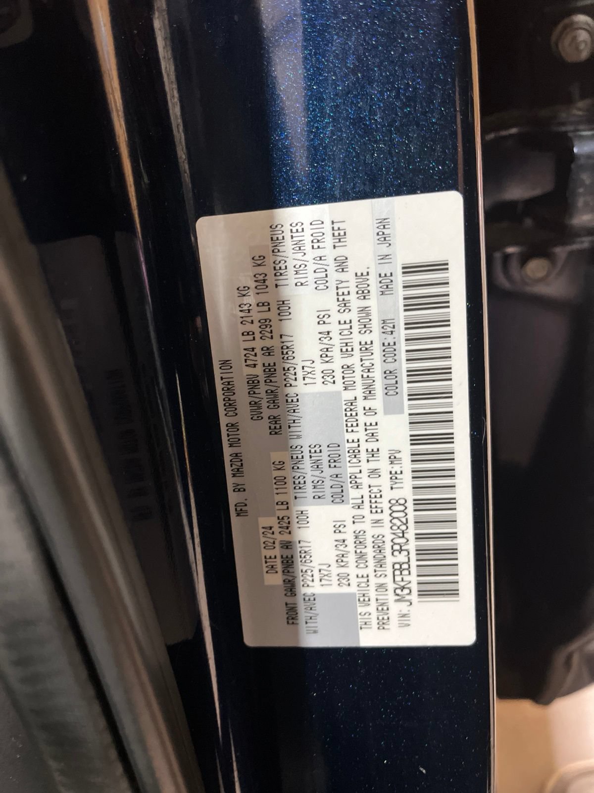 Certified 2024 MAZDA CX-5 AWD 2.5 S w/ Select Package image 26