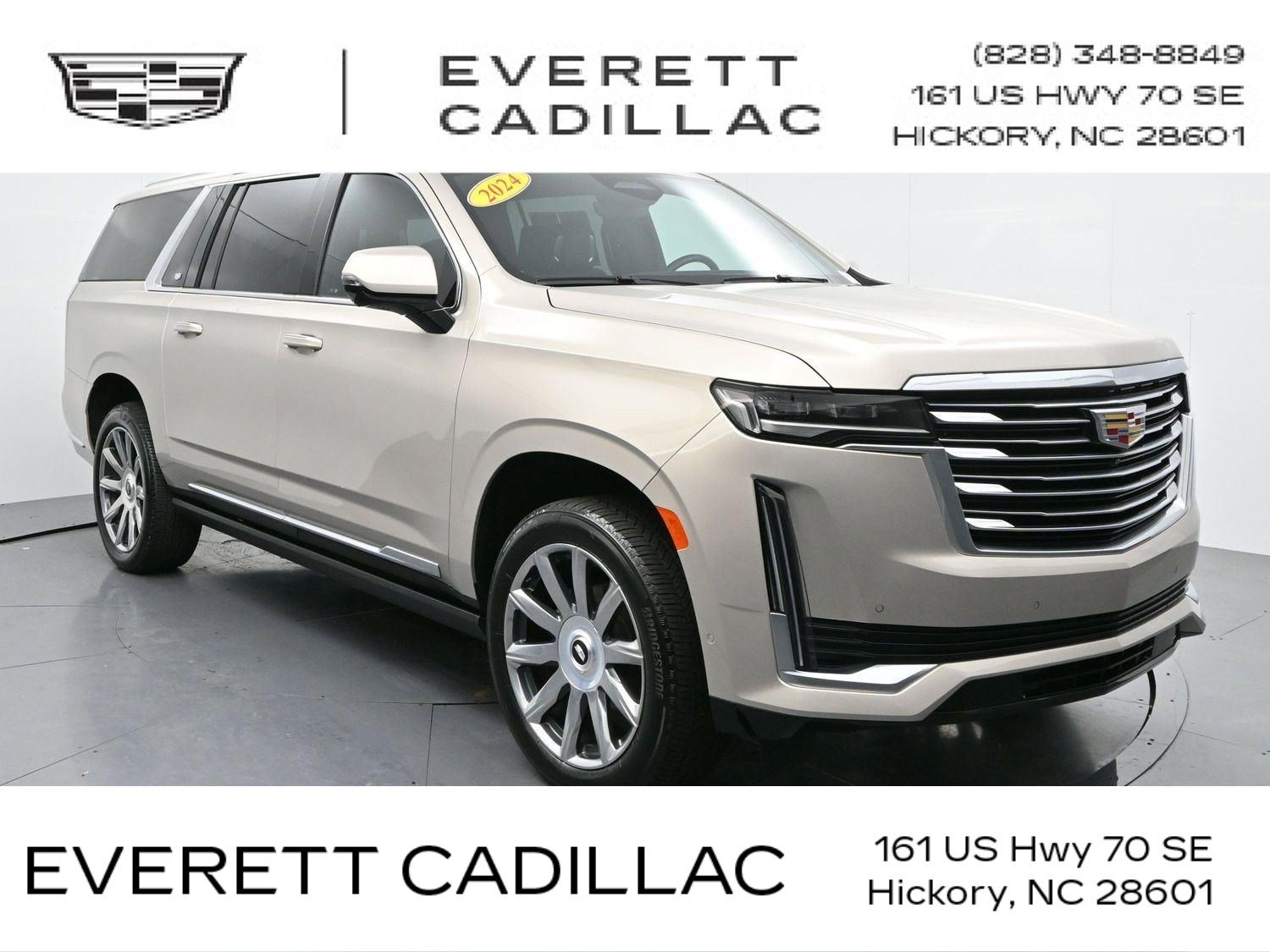 Certified 2024 Cadillac Escalade ESV Premium Luxury Platinum w/ Heavy-Duty Trailer Package image 1