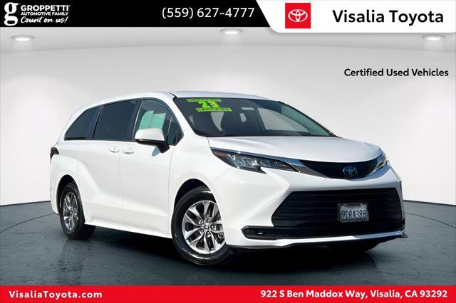 Certified 2023 Toyota Sienna LE image 1