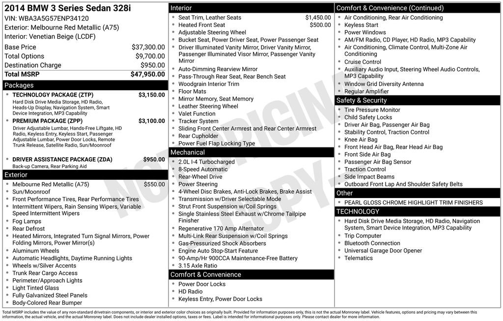 Used 2014 BMW 328i Sedan image 6