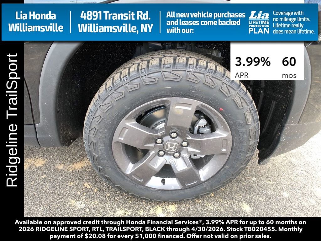 New 2026 Honda Ridgeline TrailSport image 10