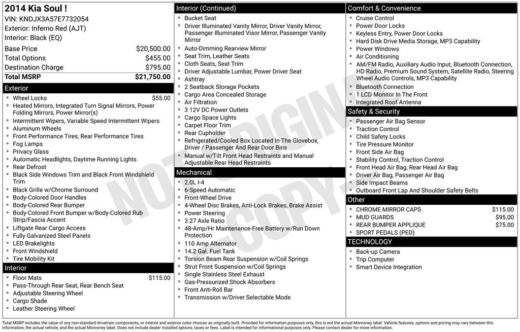 Used 2014 Kia Soul ! FWD image 3