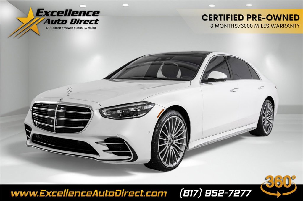 Used 2022 Mercedes-Benz S 500 4MATIC w/ AMG Line Package