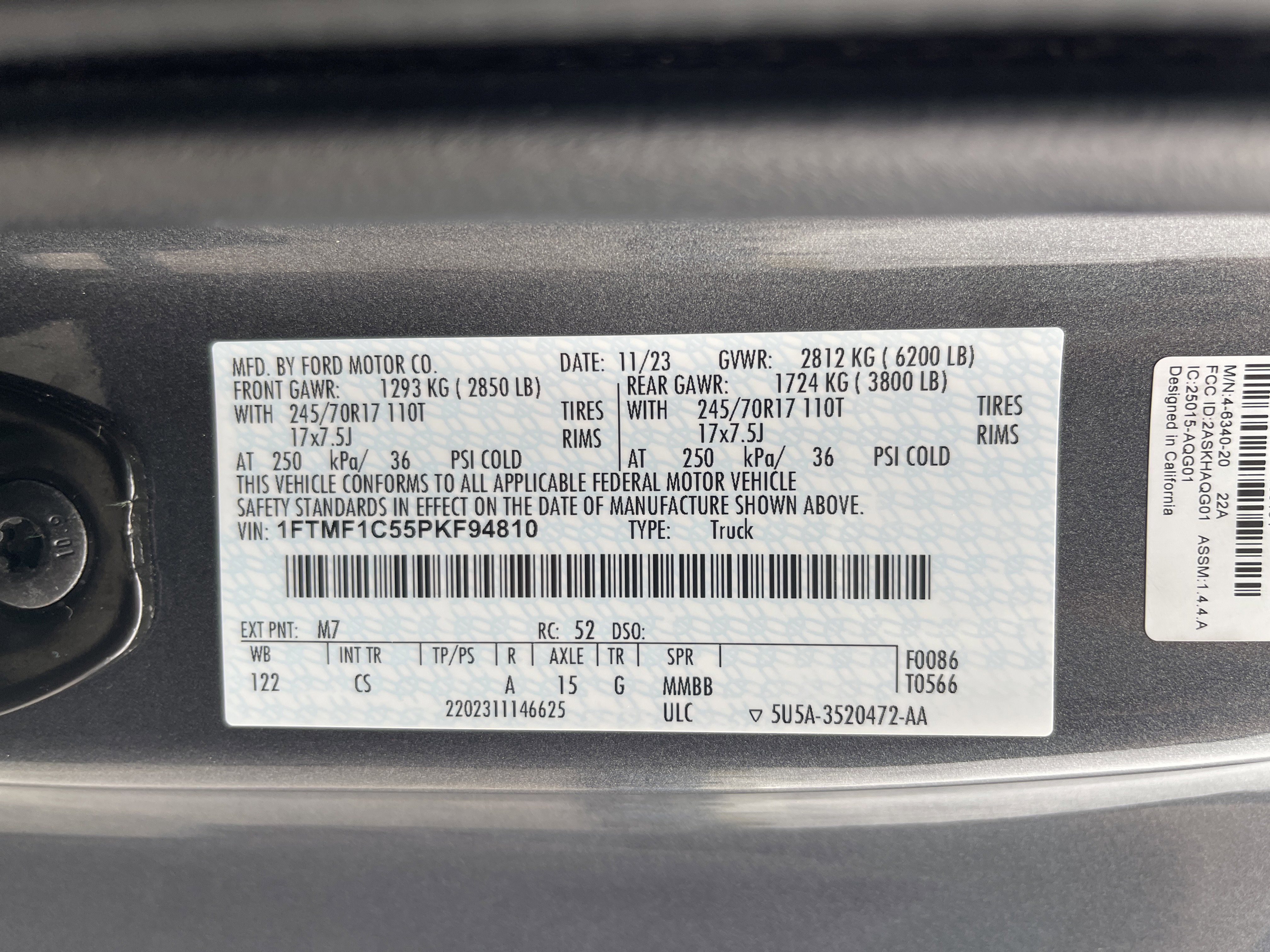 Used 2023 Ford F150 XL w/ XL Chrome Appearance Package image 12