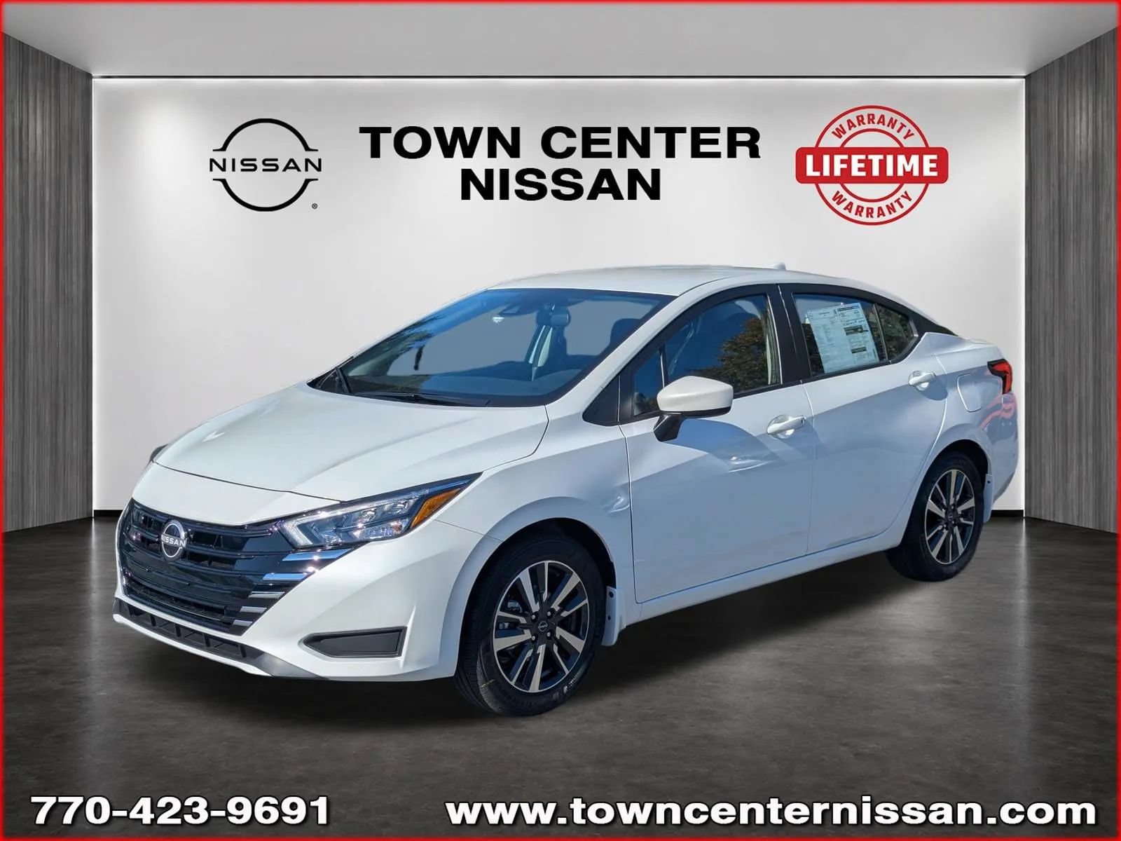 New 2025 Nissan Versa SV w/ Trunk Package FWD image 4