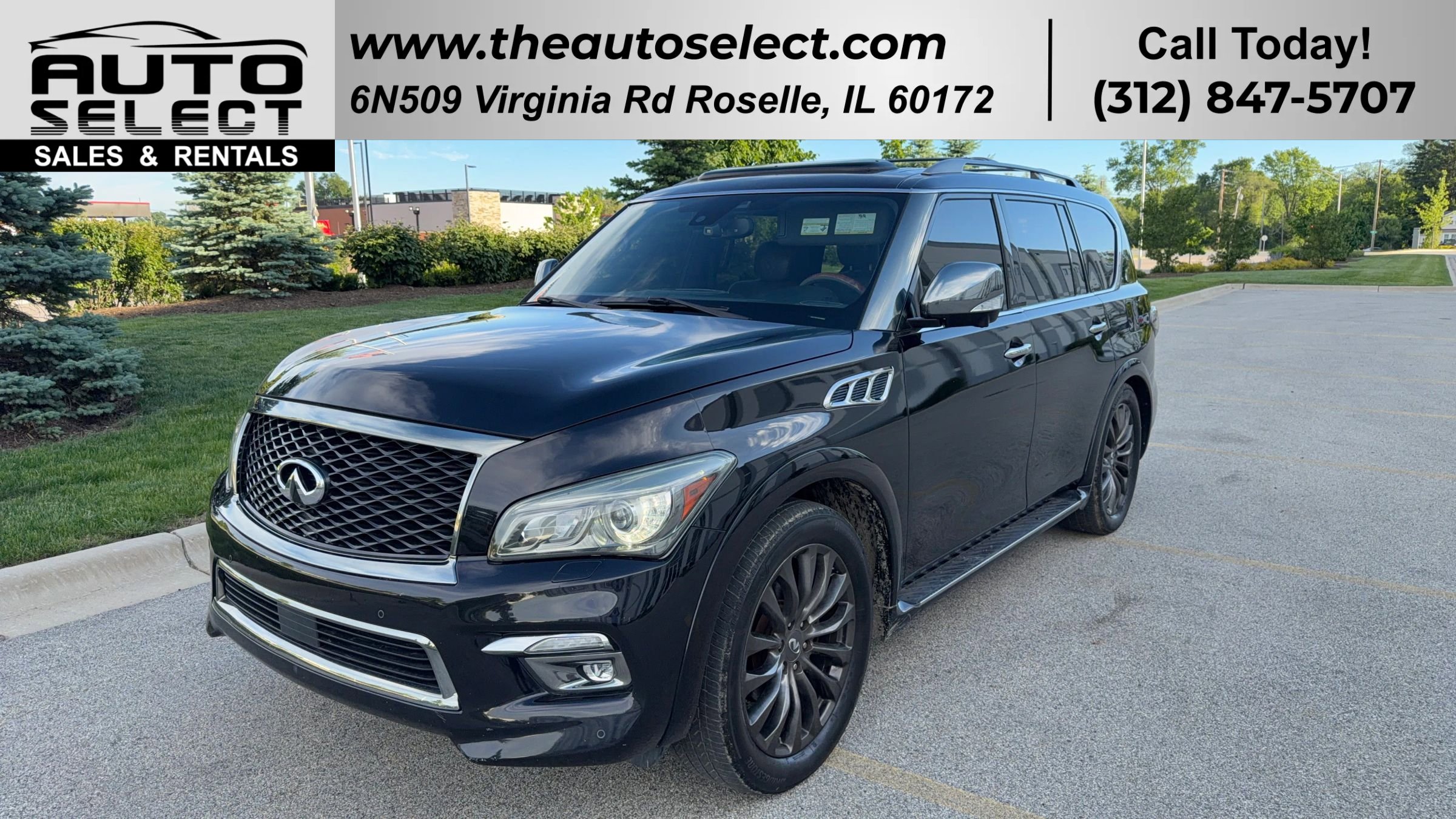 Used 2017 INFINITI QX80 Limited w/ All Season Package