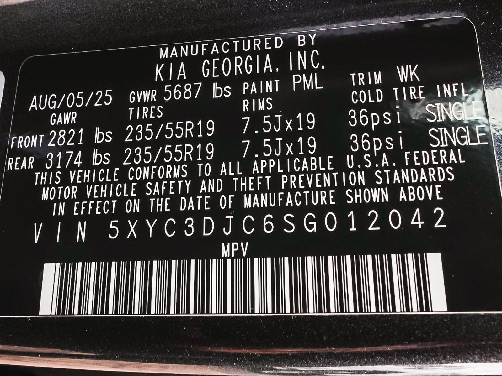Used 2025 Kia EV6 Light w/ Light LR Technology Package AWD/4WD image 16