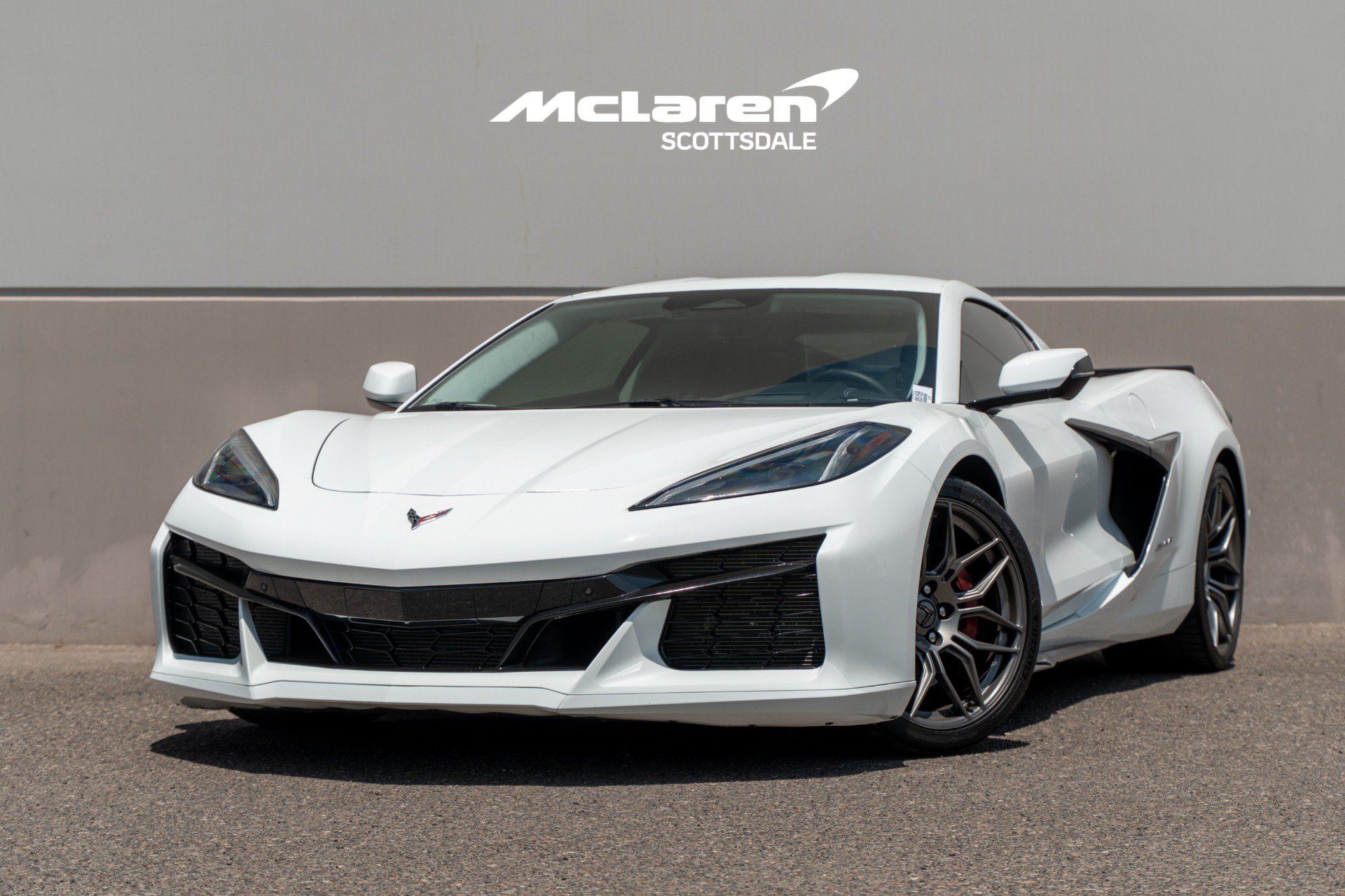 Used 2024 Chevrolet Corvette Z06 w/ Chrome Exterior Badge Package RWD image 2