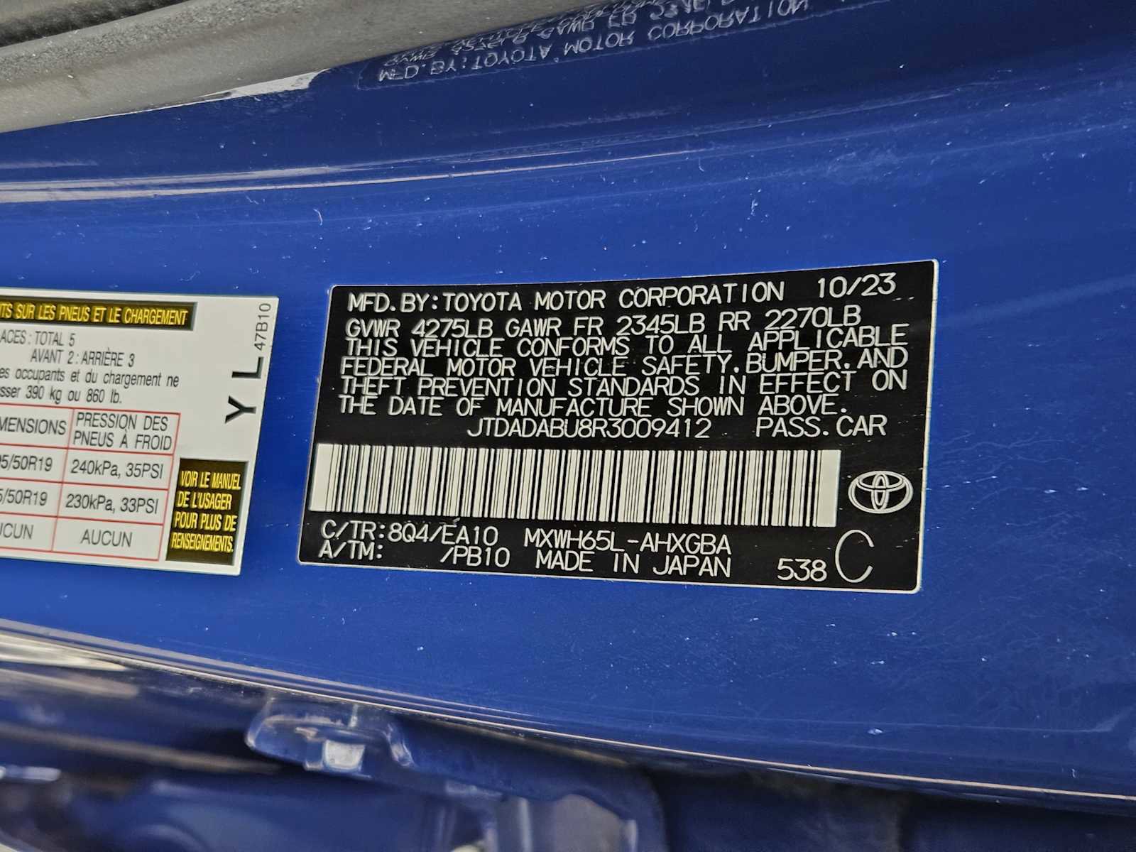 Used 2024 Toyota Prius XLE image 32